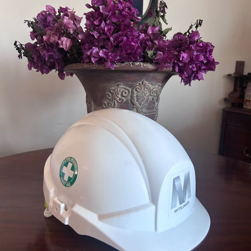Centurion Reflex White Safety Helmet like new