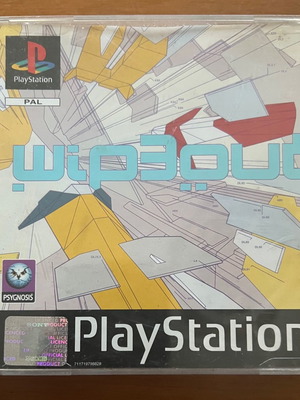 Wipeout PlayStation (PS1) употребяван, пълен комплект