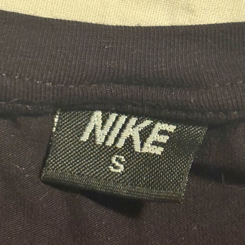 Nike T-shirt new, black with white patterns, size S and M