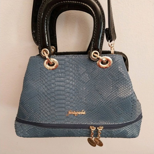 Fragola Women's Handbag Blue Like New