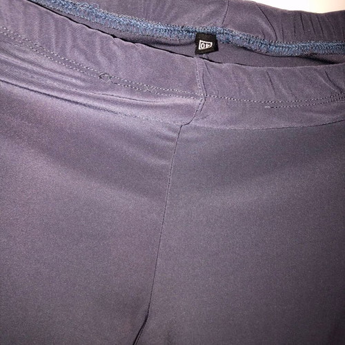 Women's gray leggings used, size 40