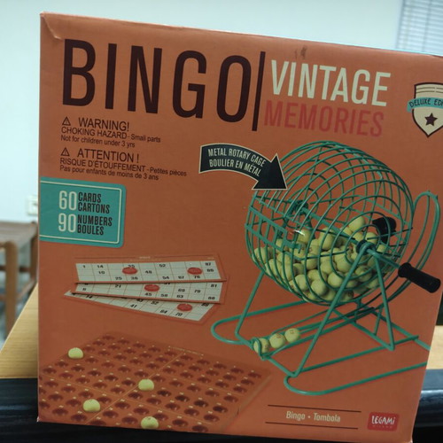 Bingo game new vintage edition