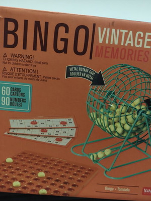 Bingo game new vintage edition