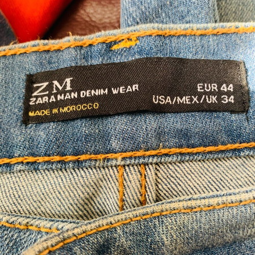 Zara Man men's jeans set blue and red like new, size L