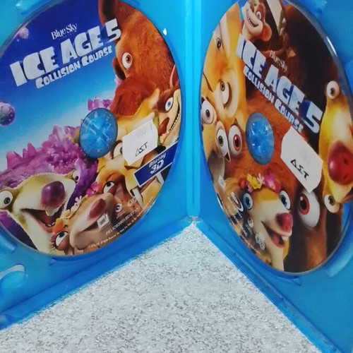 Ice Age 5 Blu-Ray like new, dubbed in Greek with 3D version