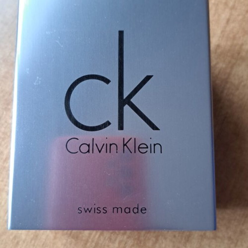 Calvin Klein men's watch like new, silver with bracelet