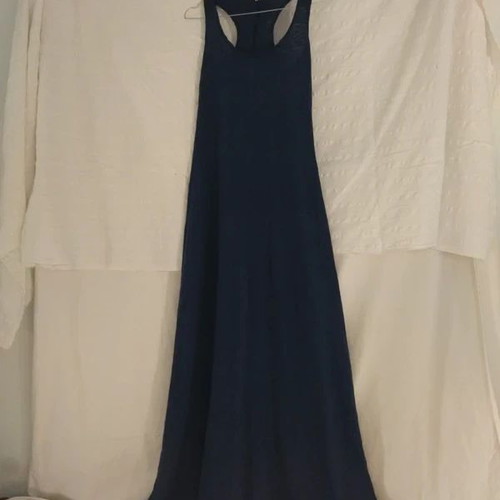 Maxi navy blue dress like new Naiba, size S