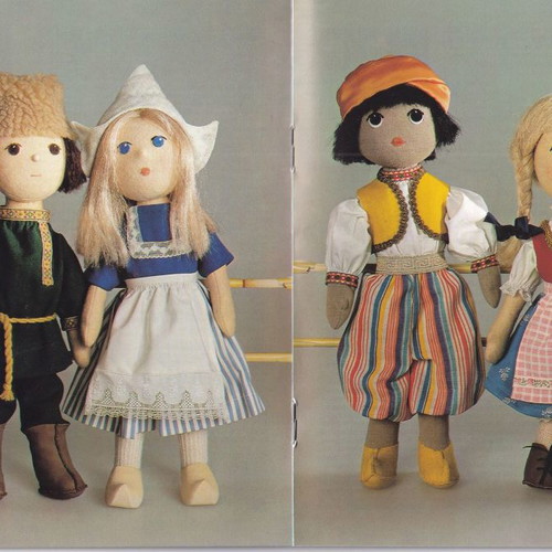 Dolls for young and old used, Ergani editions 1991