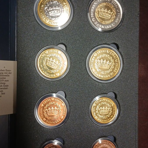 Probe Euro set Danmark 2002 like new