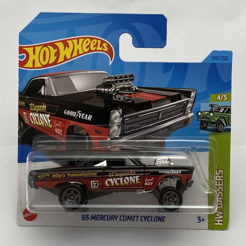 '65 Mercury Comet Cyclone Hot Wheels black new