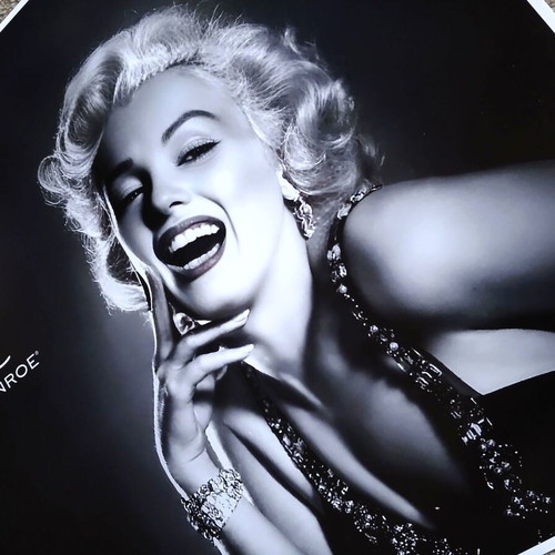 Marilyn Monroe poster 40x60cm new, black and white print