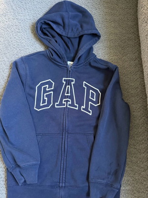 Gap boys' sweatshirt used, blue, size 122 cm