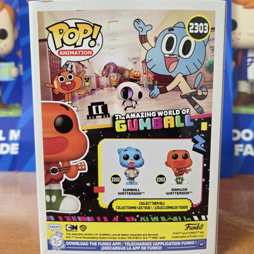 Funko Pop Animation Darwin Watterson figure new