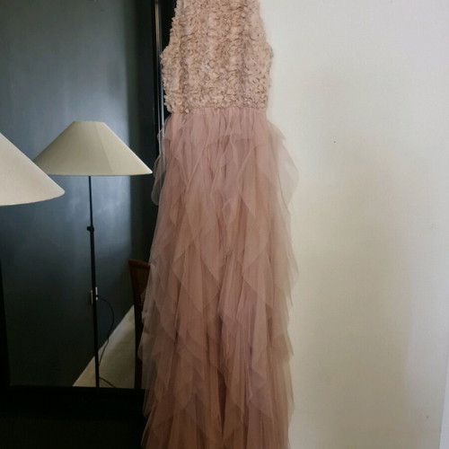 Lynne formal dress like new dusty pink haute couture