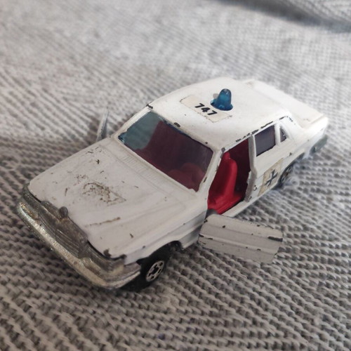 Polfi Toys Mercedes Benz 450 SEL toy car used, ambulance