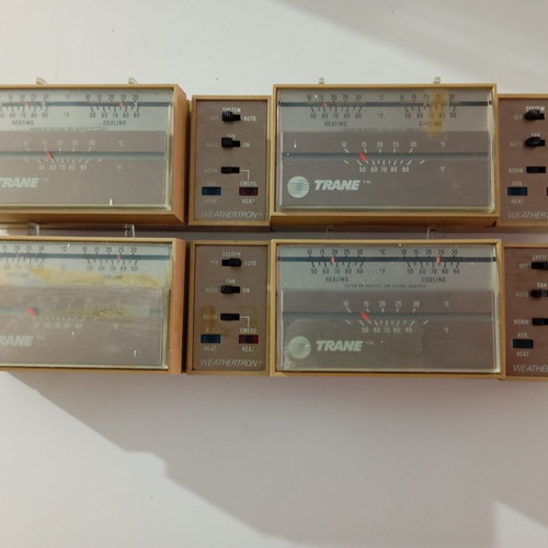 Trane Weathertron analog thermostats used, set of 4