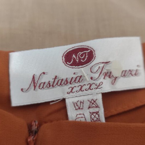 Summer pants like new, orange, size XXXL