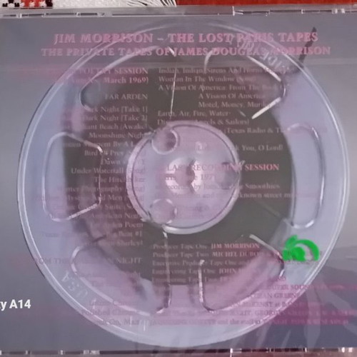 Jim Morrison The Lost Paris Tapes CD new, original collector's edition