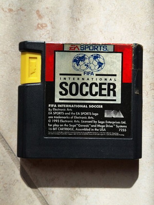 FIFA International Soccer Sega Genesis μεταχειρισμένο, συμβατό με Mega Drive