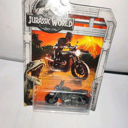Matchbox Diecast Jurassic World '15 Triumph Scrambler new