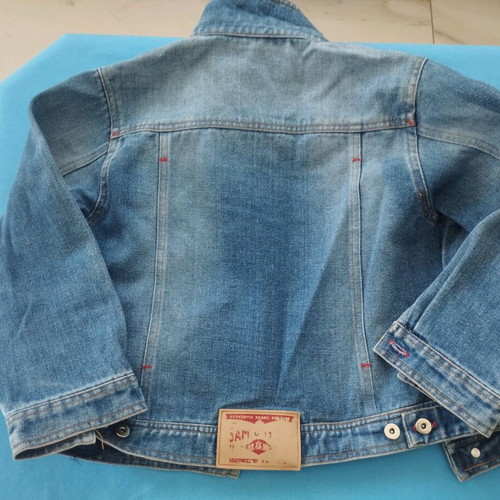 Sam 0-13 kids denim jacket like new, size 4, blue