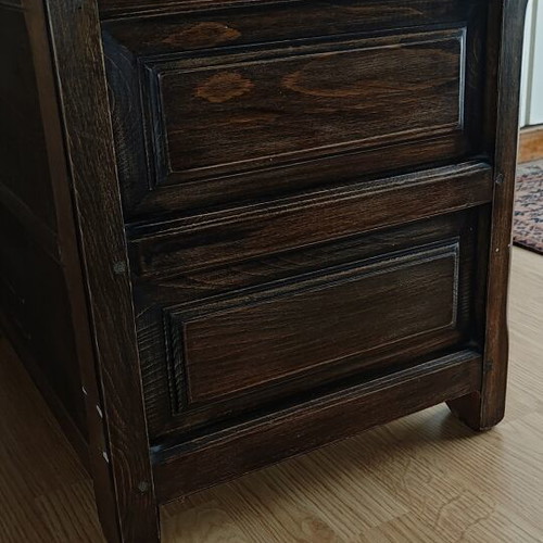 Two nightstands used, solid wood, classic design