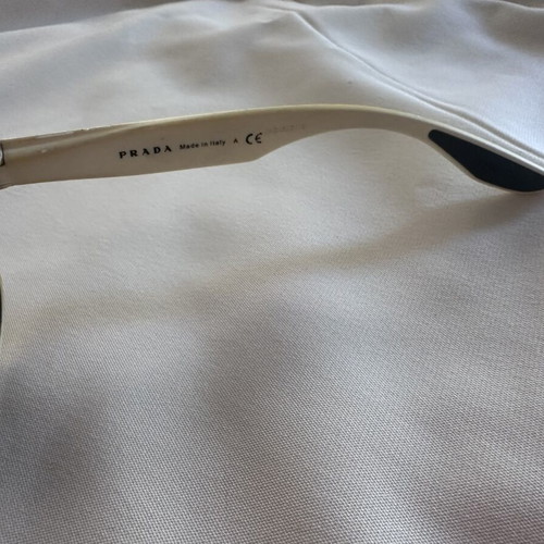 Prada sunglasses used, beige color