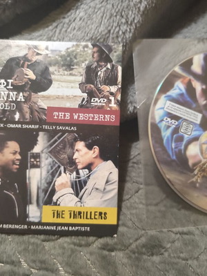 Πακέτο 3 DVD μεταχειρισμένα, 2 westerns και 1 thriller με υπότιτλους
