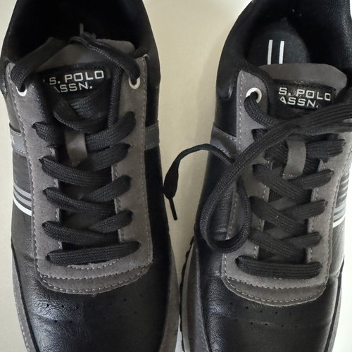 US POLO ASSN sneakers size 43, black and grey