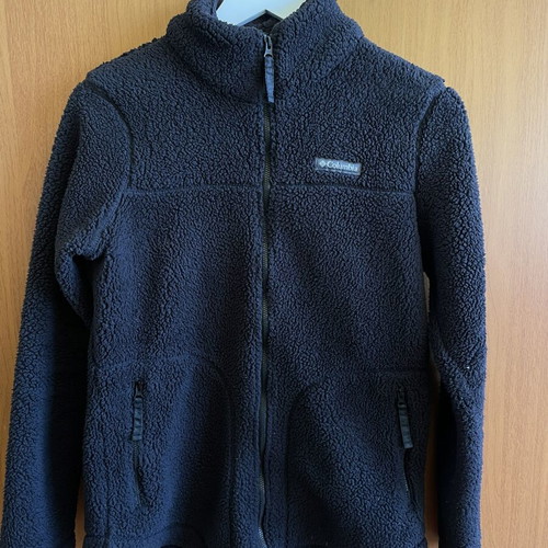 Columbia Sherpa Fleece jacket like new, black, size XS