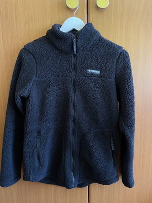 Columbia Sherpa Fleece jacket like new, black, size XS