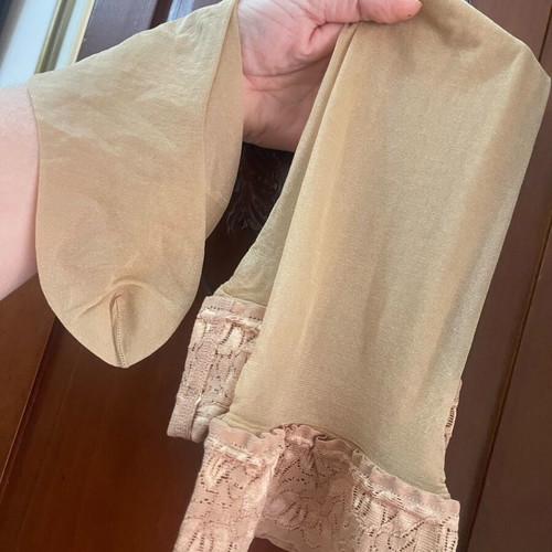 Vintage socks with lace one size new