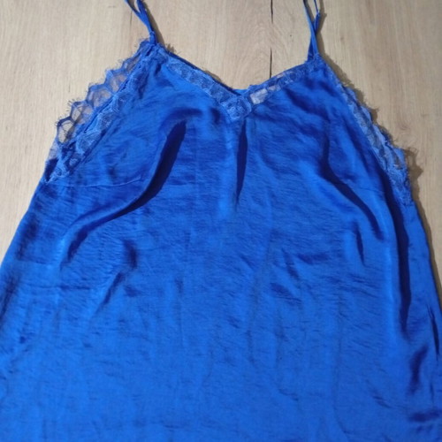 Only Carmakoma blouse blue XXXL 46 like new