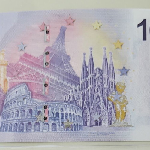 FIFA World Cup 26 100 Euro 2026 Fantasy Banknote Mexico Mascot Zagu