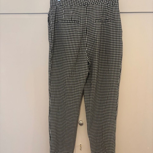 Zara checked pants size Medium like new