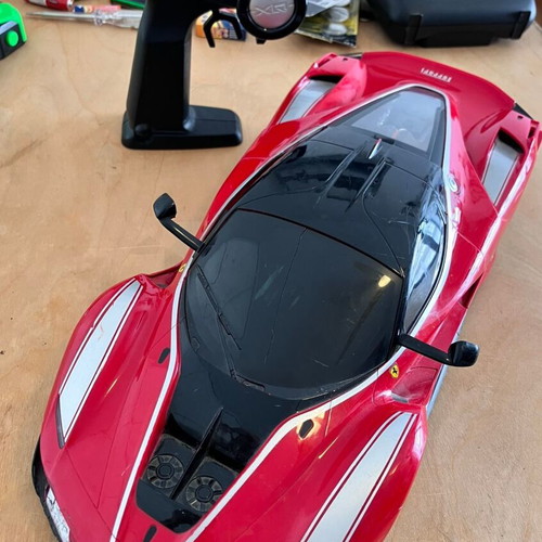 Ferrari toy car used without tires with remote control