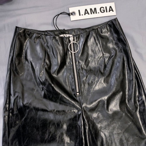 I.AM.GIA Winonna faux leather pants new, size S, black