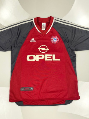 Adidas Bayern Munich ποδοσφαιρική φανέλα 1999-2001, μέγεθος M