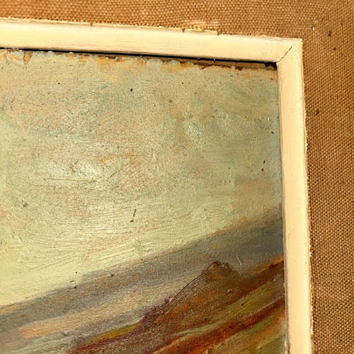 Periklis Vyzantios painting landscape like new