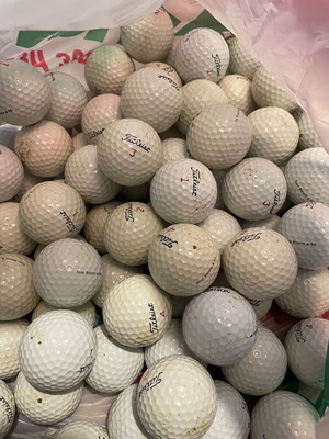 Μπαλάκια golf Titleist μεταχειρισμένα, διαθέσιμα 60, Tour Balata 90