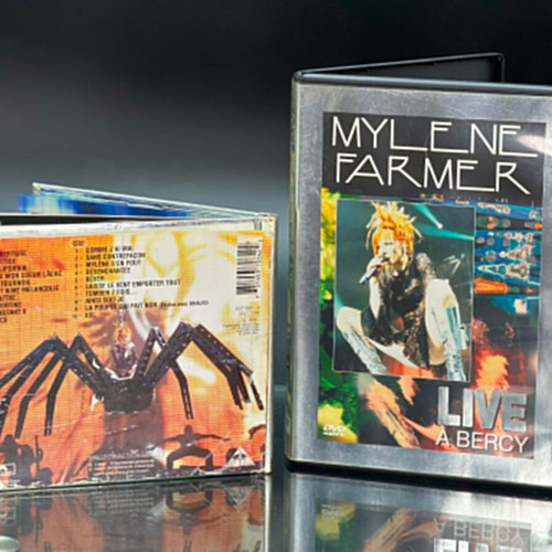Mylene Farmer Live A Bercy CD and DVD like new, pop