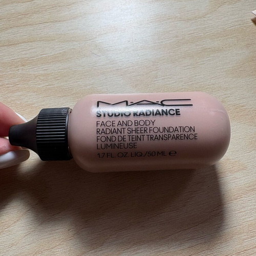 Mac Studio Radiance Face and Body Foundation new
