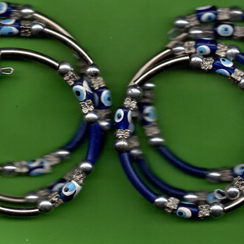 Bracelet accessories with spirals, two together new