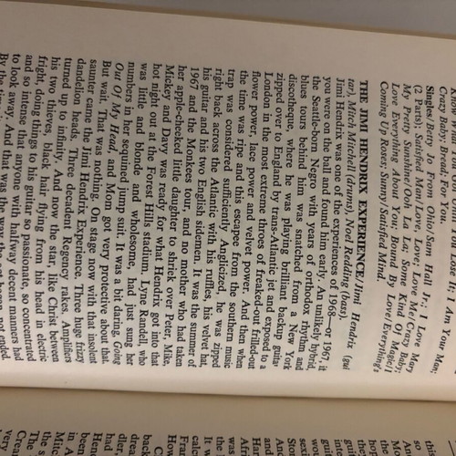 Rock Encyclopedia used English language book
