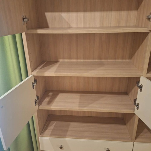 Modeco office bookcase, 2.00m height, 0.35m width, 0.70m length