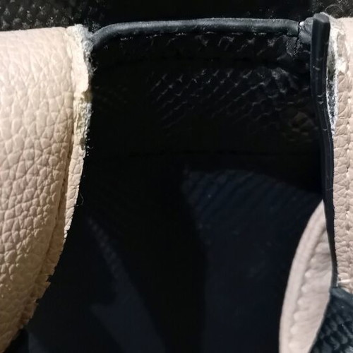 River Island backpack used in gold and pink