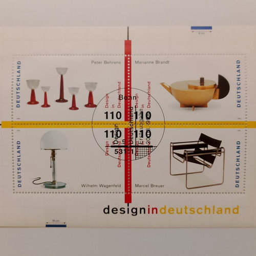 German stamps with first day of issue postmarks
