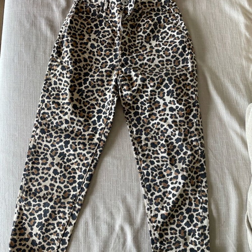 Pepe Jeans leopard print pants for girl like new