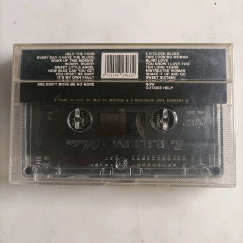 B.B. King The Collection 20 Blues Greats cassette like new