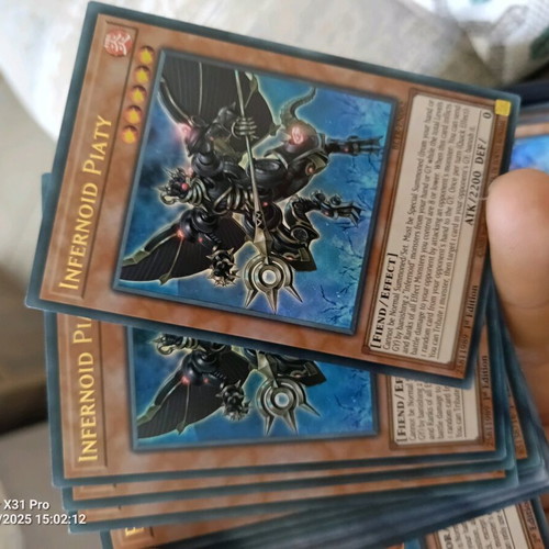 Yu-Gi-Oh Infernoid Piaty card like new